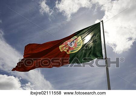 Stock Photo - "Portuguese flag, Portugal, Europe". Fotosearch