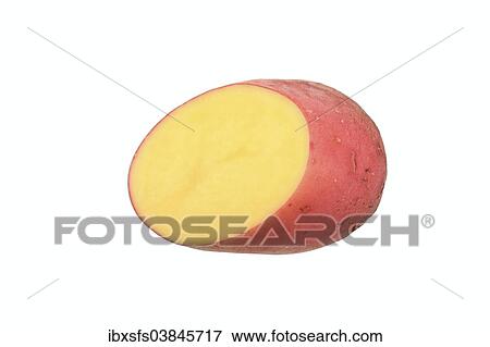 "Potato, Laura variety, cut in half" View Large Photo Image Stock Photo - "Potato, Laura variety, cut in half". Fotosearch