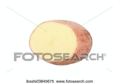"Potato, Reichskanzler variety, cut in half" View Large Photo Image Stock Photography - "Potato, Reichskanzler variety, cut in half". Fotosearch