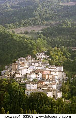 "Preci in the evening sun, the Apennines Mountains, Umbria, Italy, Europe" View Large Photo Image Stock Photo - "Preci in the evening sun, the Apennines Mountains, Umbria, Italy, Europe". Fotosearch