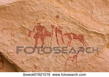 "Prehistoric rock drawings in the Awis Valley, Akakus Mountains, Libyan Desert, Libya, Sahara, North Africa, Africa" View Large Photo Image Stock Photograph - "Prehistoric rock drawings in the Awis Valley, Akakus Mountains, Libyan Desert, Libya, Sahara, North Africa, Africa". Fotosearch