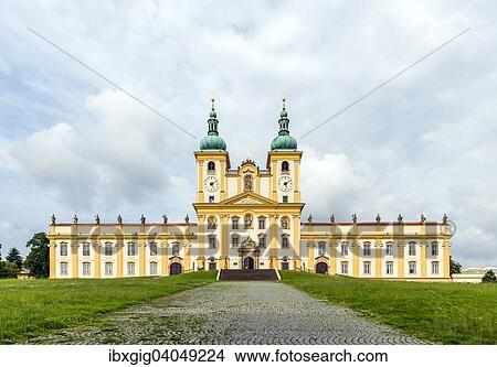"Premonstrate Monastery with the Basilica of the Annunciation, Svaty Kopecek or Holy Hill, Olomouc, Czech Republic, Europe" View Large Photo Image Picture - "Premonstrate Monastery with the Basilica of the Annunciation, Svaty Kopecek or Holy Hill, Olomouc, Czech Republic, Europe". Fotosearch