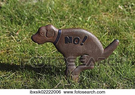 "Prohibition sign """"no"""" to dog waste on lawns" View Large Photo Image Stock Photograph - "Prohibition sign """"no"""" to dog waste on lawns". Fotosearch