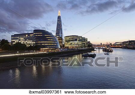 "Promenade on the River Thames with City Hall and Shard high-rise building, Southwark, London, England, United Kingdom, Europe" View Large Photo Image Stock Image - "Promenade on the River Thames with City Hall and Shard high-rise building, Southwark, London, England, United Kingdom, Europe". Fotosearch