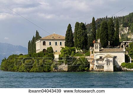 "Punta San Vigilio, small promontory, Lake Garda, Lago di Garda, Veneto, Northern Italy, Italy, Europe" View Large Photo Image Stock Photo - "Punta San Vigilio, small promontory, Lake Garda, Lago di Garda, Veneto, Northern Italy, Italy, Europe". Fotosearch