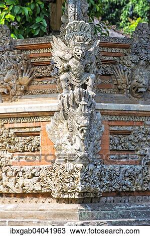 "Pura Taman Ayun Temple, sculptures of the Bale basement, wood pavilion, Mengwi, Bali, Indonesia, Asia" View Large Photo Image Stock Image - "Pura Taman Ayun Temple, sculptures of the Bale basement, wood pavilion, Mengwi, Bali, Indonesia, Asia". Fotosearch