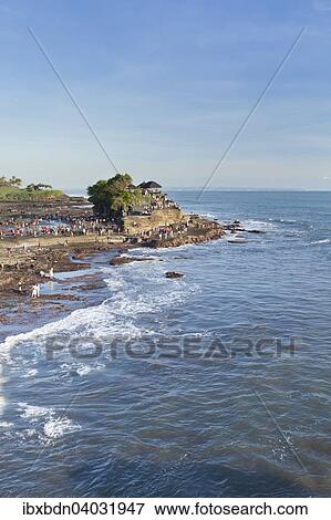 Stock Photo - "Pura Tanah Lot temple, Bali, Indonesia, Asia". Fotosearch