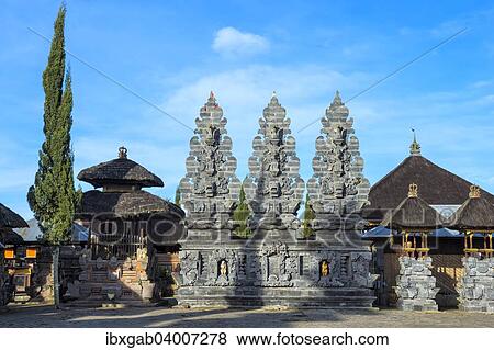 Stock Photo - "Pura Ulun Danu Batur Temple, Bali, Indonesia, Asia". Fotosearch