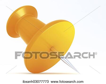 "Push pin, 3D rendering" View Large Photo Image Stock Image - "Push pin, 3D rendering". Fotosearch