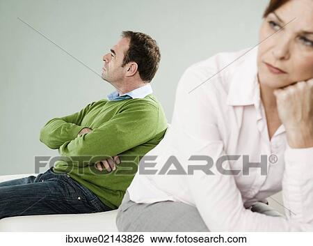 Quarrelling couple View Large Photo Image Stock Photograph - Quarrelling couple. Fotosearch