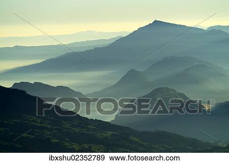"Queen of the Mountains, Rigi Mountain with Lake Lucerne in the foreground, Brienzer Rothorn Mountain, Brienz, Switzerland, Europe" View Large Photo Image Stock Photo - "Queen of the Mountains, Rigi Mountain with Lake Lucerne in the foreground, Brienzer Rothorn Mountain, Brienz, Switzerland, Europe". Fotosearch
