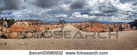 "Queens Garden Trail with a dramatic cloudy sky, Bryce Canyon National Park, Utah, United States, North America" View Large Photo Image Stock Image - "Queens Garden Trail with a dramatic cloudy sky, Bryce Canyon National Park, Utah, United States, North America". Fotosearch
