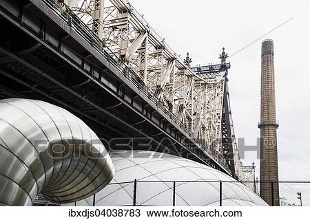 Stock Image - "Queensboro Bridge, Manhattan, New York City, New York, United States, North America". Fotosearch