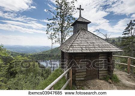 "Rachelkapelle chapel, Grosser Rachel, Bavarian Forest National Park, Spiegelau, Bavaria, Germany, Europe" View Large Photo Image Stock Photography - "Rachelkapelle chapel, Grosser Rachel, Bavarian Forest National Park, Spiegelau, Bavaria, Germany, Europe". Fotosearch