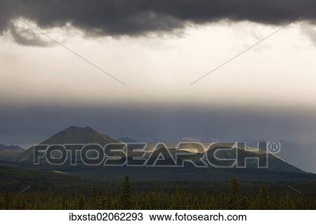 "Rain shower over the Alaska Range, mountain range in Alaska, USA, North America" View Large Photo Image Stock Image - "Rain shower over the Alaska Range, mountain range in Alaska, USA, North America". Fotosearch