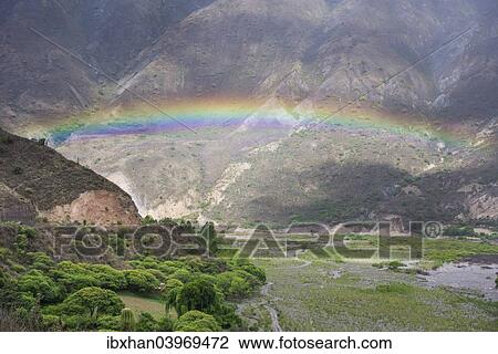 "Rainbow over the Quebrada de Escoipe valley, Salta Province, Argentina, South America" View Large Photo Image Stock Image - "Rainbow over the Quebrada de Escoipe valley, Salta Province, Argentina, South America". Fotosearch