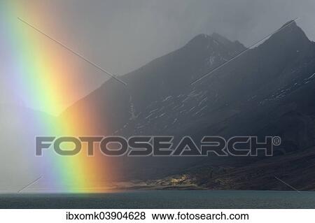 "Rainbow, Trygghamna bay, Isfjorden, Spitsbergen, Svalbard Islands, Svalbard and Jan Mayen, Norway, Europe" View Large Photo Image Stock Photo - "Rainbow, Trygghamna bay, Isfjorden, Spitsbergen, Svalbard Islands, Svalbard and Jan Mayen, Norway, Europe". Fotosearch