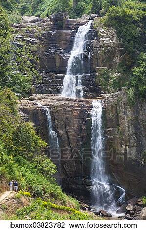 "Ramboda Waterfalls near Ramboda, Central Province, Sri Lanka, Asia" View Large Photo Image Stock Image - "Ramboda Waterfalls near Ramboda, Central Province, Sri Lanka, Asia". Fotosearch