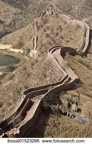 "Ramparts of Jaigarh Fort, Amber, Rajasthan, India, Asia" View Large Photo Image Stock Photograph - "Ramparts of Jaigarh Fort, Amber, Rajasthan, India, Asia". Fotosearch
