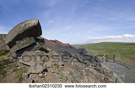 "Rauoholar volcano, Hljooaklettar, Joekulsargljufur National Park, Iceland, Europe" View Large Photo Image Stock Image - "Rauoholar volcano, Hljooaklettar, Joekulsargljufur National Park, Iceland, Europe". Fotosearch