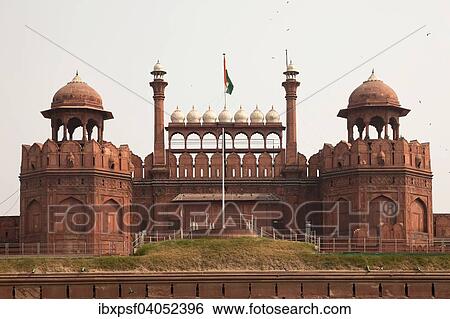 Stock Photograph - "Red Fort, Delhi, India, Asia". Fotosearch