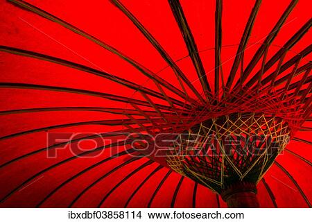 "Red parasol, detail view" View Large Photo Image Picture - "Red parasol, detail view". Fotosearch