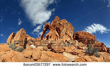 "Red sandstone formation Elephant Rock, Valley of Fire, Nevada, United States, North America" View Large Photo Image Stock Photo - "Red sandstone formation Elephant Rock, Valley of Fire, Nevada, United States, North America". Fotosearch