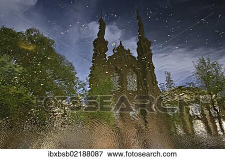 "Reflection of buildings in a canal in Amsterdam, Holland, Netherlands, Europe" View Large Photo Image Stock Photo - "Reflection of buildings in a canal in Amsterdam, Holland, Netherlands, Europe". Fotosearch
