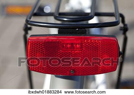 Reflector on the bicycle View Large Photo Image Picture - Reflector on the bicycle. Fotosearch