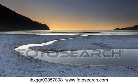 "Refviksanden Beach with estuary in the evening light, Vagsoy island, Sogn og Fjordane, Norway, Europe" View Large Photo Image Stock Photo - "Refviksanden Beach with estuary in the evening light, Vagsoy island, Sogn og Fjordane, Norway, Europe". Fotosearch
