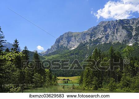 "Reiter Alps, the shimmering green Lake Hintersee at the front, Ramsau bei Berchtesgaden, Berchtesgadener Land District, Upper Bavaria, Bavaria, Germany, Europe" View Large Photo Image Stock Image - "Reiter Alps, the shimmering green Lake Hintersee at the front, Ramsau bei Berchtesgaden, Berchtesgadener Land District, Upper Bavaria, Bavaria, Germany, Europe". Fotosearch