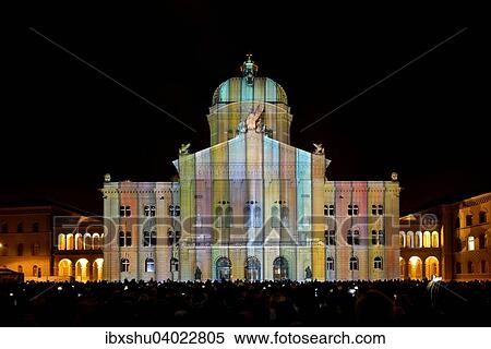 "Rendez-vous Bundesplatz, light installation at the Federal Palace of Switzerland, Bundesplatz, UNESCO World Heritage Site, Canton of Bern, Switzerland, Europe" View Large Photo Image Stock Photography - "Rendez-vous Bundesplatz, light installation at the Federal Palace of Switzerland, Bundesplatz, UNESCO World Heritage Site, Canton of Bern, Switzerland, Europe". Fotosearch