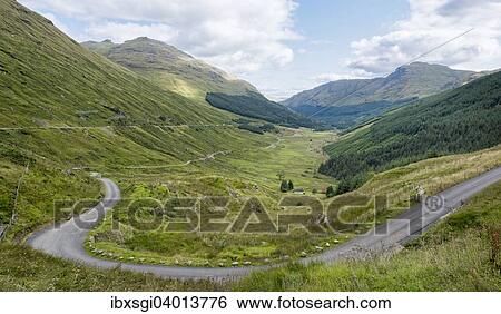 "Rest and be Thankful, rest point on the A83 at Beinn Ime, Scotland, United Kingdom, Europe" View Large Photo Image Stock Photograph - "Rest and be Thankful, rest point on the A83 at Beinn Ime, Scotland, United Kingdom, Europe". Fotosearch