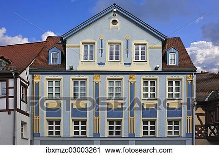 "Restored art nouveau facade, historic district, Fuerth, Middle Franconia, Bavaria, Germany, Europe" View Large Photo Image Stock Image - "Restored art nouveau facade, historic district, Fuerth, Middle Franconia, Bavaria, Germany, Europe". Fotosearch