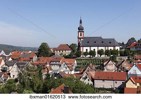 Stock Image - "Retzbach, Mainfranken, Lower Franconia, Franconia, Bavaria, Germany, Europe". Fotosearch