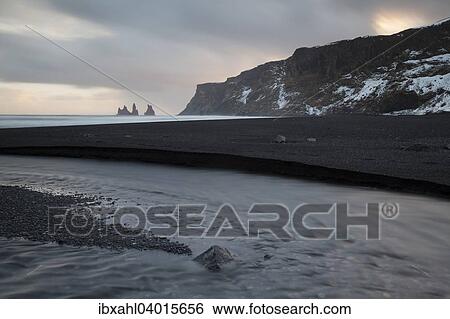 "Reynisdrangar pinnacles, Vik i Myrdal, Myrdalur, Southern Region, Iceland, Europe" View Large Photo Image Stock Photograph - "Reynisdrangar pinnacles, Vik i Myrdal, Myrdalur, Southern Region, Iceland, Europe". Fotosearch