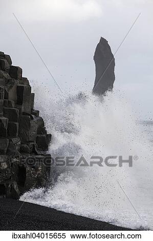 "Reynisdrangar pinnacles, Vik i Myrdal, Myrdalur, Southern Region, Iceland, Europe" View Large Photo Image Stock Photography - "Reynisdrangar pinnacles, Vik i Myrdal, Myrdalur, Southern Region, Iceland, Europe". Fotosearch