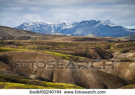 "Rhyolite mountains, Landmannalaugar, Fjallabak Nature Reserve, Highlands of Iceland, Iceland, Europe" View Large Photo Image Picture - "Rhyolite mountains, Landmannalaugar, Fjallabak Nature Reserve, Highlands of Iceland, Iceland, Europe". Fotosearch