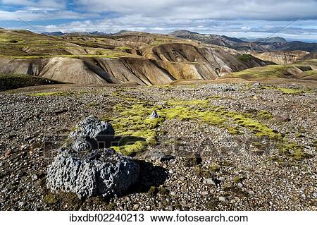 "Rhyolite mountains, Landmannalaugar, Fjallabak Nature Reserve, Highlands of Iceland, Iceland, Europe" View Large Photo Image Stock Image - "Rhyolite mountains, Landmannalaugar, Fjallabak Nature Reserve, Highlands of Iceland, Iceland, Europe". Fotosearch