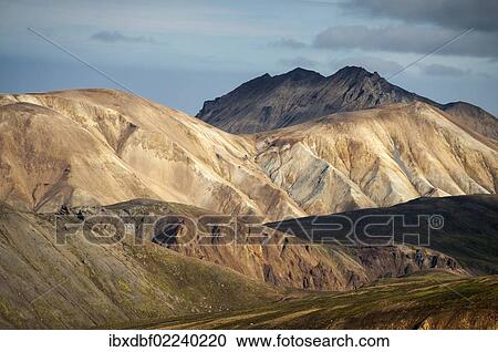 "Rhyolite mountains, Landmannalaugar, Fjallabak Nature Reserve, Highlands, Iceland, Europe" View Large Photo Image Stock Image - "Rhyolite mountains, Landmannalaugar, Fjallabak Nature Reserve, Highlands, Iceland, Europe". Fotosearch