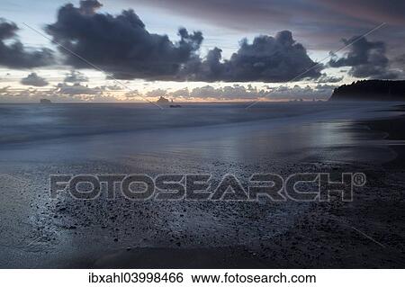 "Rialto Beach in Olympic National Park, La Push, Washington, United States, North America" View Large Photo Image Stock Photograph - "Rialto Beach in Olympic National Park, La Push, Washington, United States, North America". Fotosearch