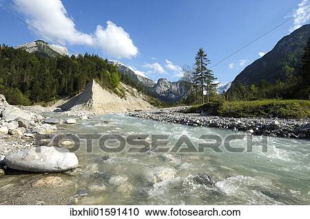 "Rissbach wild river near Hinterriss, Karwendel mountain range, Tyrol, Austria, Europe" View Large Photo Image Stock Image - "Rissbach wild river near Hinterriss, Karwendel mountain range, Tyrol, Austria, Europe". Fotosearch