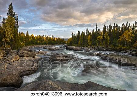 "River, Kvikkjokk, Laponia, Lapland, Sweden, Europe" View Large Photo Image Stock Photograph - "River, Kvikkjokk, Laponia, Lapland, Sweden, Europe". Fotosearch