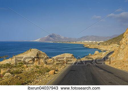 "Road leading to Hadibu, island of Socotra, Yemen, Asia" View Large Photo Image Stock Image - "Road leading to Hadibu, island of Socotra, Yemen, Asia". Fotosearch