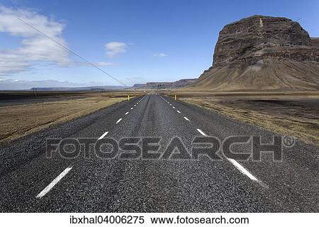 "Road no. 1, Ring Road, in the south of Iceland, near Nupsstadur, Iceland, Europe" View Large Photo Image Stock Photography - "Road no. 1, Ring Road, in the south of Iceland, near Nupsstadur, Iceland, Europe". Fotosearch