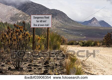 "Road sign at the beginning of the gravel road to Die Hel, Gamkaskloof, Swartberg Mountains, Western Cape Province, South Africa, Africa" View Large Photo Image Picture - "Road sign at the beginning of the gravel road to Die Hel, Gamkaskloof, Swartberg Mountains, Western Cape Province, South Africa, Africa". Fotosearch