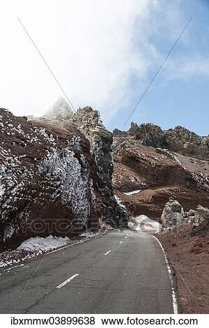 "Road to Roque de los Muchachos, icy slopes, fog, La Palma, Canary Islands, Spain, Europe" View Large Photo Image Stock Photo - "Road to Roque de los Muchachos, icy slopes, fog, La Palma, Canary Islands, Spain, Europe". Fotosearch