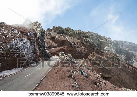 "Road to Roque de los Muchachos, icy slopes, fog, La Palma, Canary Islands, Spain, Europe" View Large Photo Image Stock Photography - "Road to Roque de los Muchachos, icy slopes, fog, La Palma, Canary Islands, Spain, Europe". Fotosearch