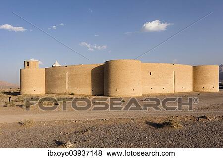 "Robat-e Zayn al-Din Caravanserai, built by the Safavid government of Kerman on the Silk Road, Yazd, Iran, Asia" View Large Photo Image Stock Photo - "Robat-e Zayn al-Din Caravanserai, built by the Safavid government of Kerman on the Silk Road, Yazd, Iran, Asia". Fotosearch
