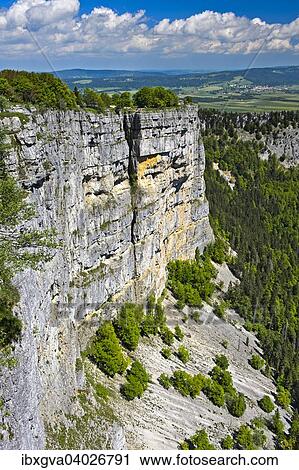 "Rock arena Creux du Van, Le Soliat, Jura mountains, Switzerland, Europe" View Large Photo Image Stock Image - "Rock arena Creux du Van, Le Soliat, Jura mountains, Switzerland, Europe". Fotosearch